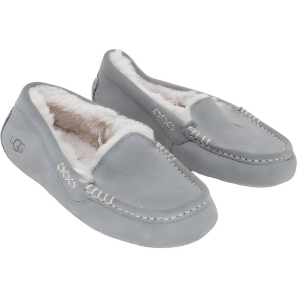 UGG Ansley Moccasin Slippers Light Gray Women's US 5M - Picture 4 of 6
